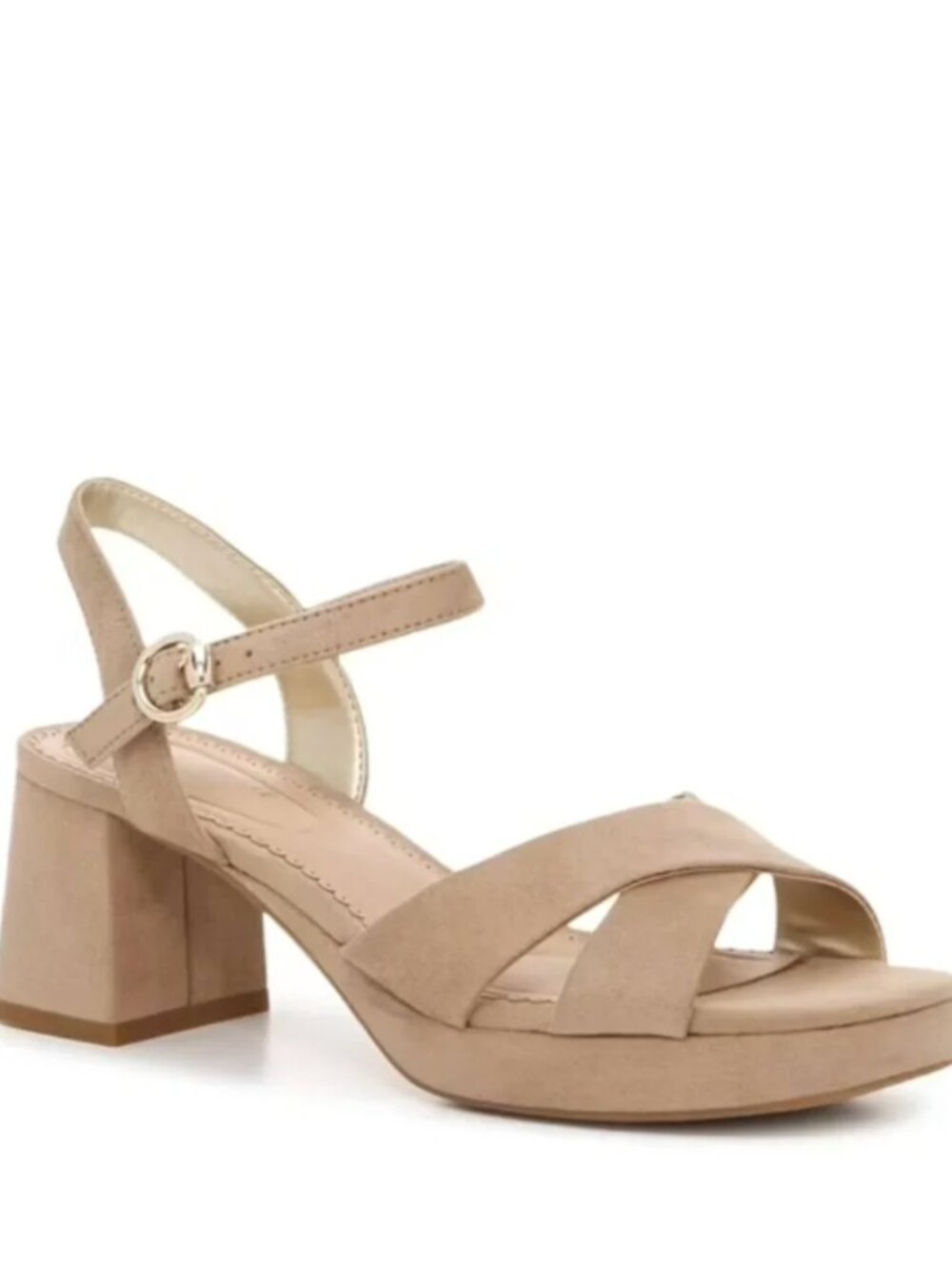 LIKE NEW Beige Kelly & Katie Liliena Platform Sandal 6.5